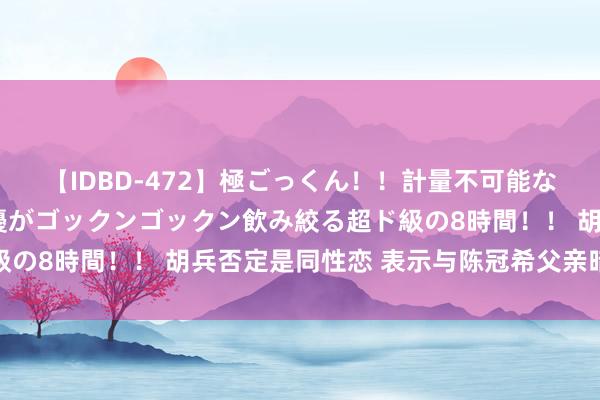 【IDBD-472】極ごっくん！！計量不可能な爆量ザーメンをS級女優がゴックンゴックン飲み絞る超ド級の8時間！！ 胡兵否定是同性恋 表示与陈冠希父亲暗昧据说