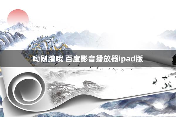 呦剐蹭哦 百度影音播放器ipad版