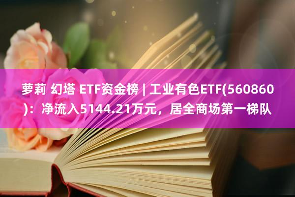 萝莉 幻塔 ETF资金榜 | 工业有色ETF(560860)：净流入5144.21万元，居全商场第一梯队